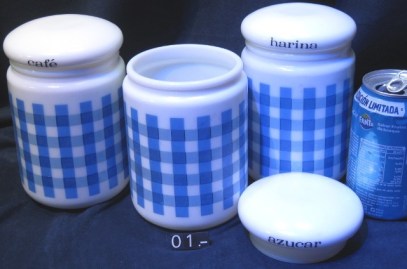 01 BOTES COCINA CERAMICA CAFE HARINA AZUCAR